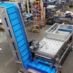 aerial view of a tine dough feeder by Peerless Food Equipment