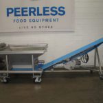 rotary dough feeder in factory of Peerless Food Equipment
